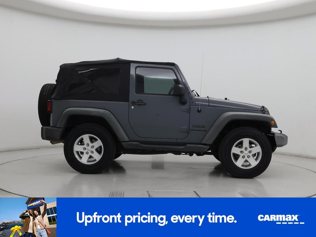 used 2014 Jeep Wrangler car, priced at $16,998