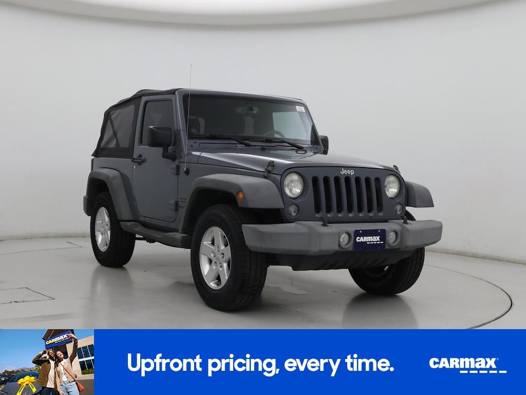 used 2014 Jeep Wrangler car, priced at $16,998