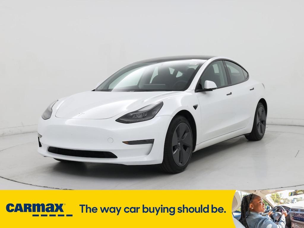 used 2023 Tesla Model 3 car, priced at $27,998
