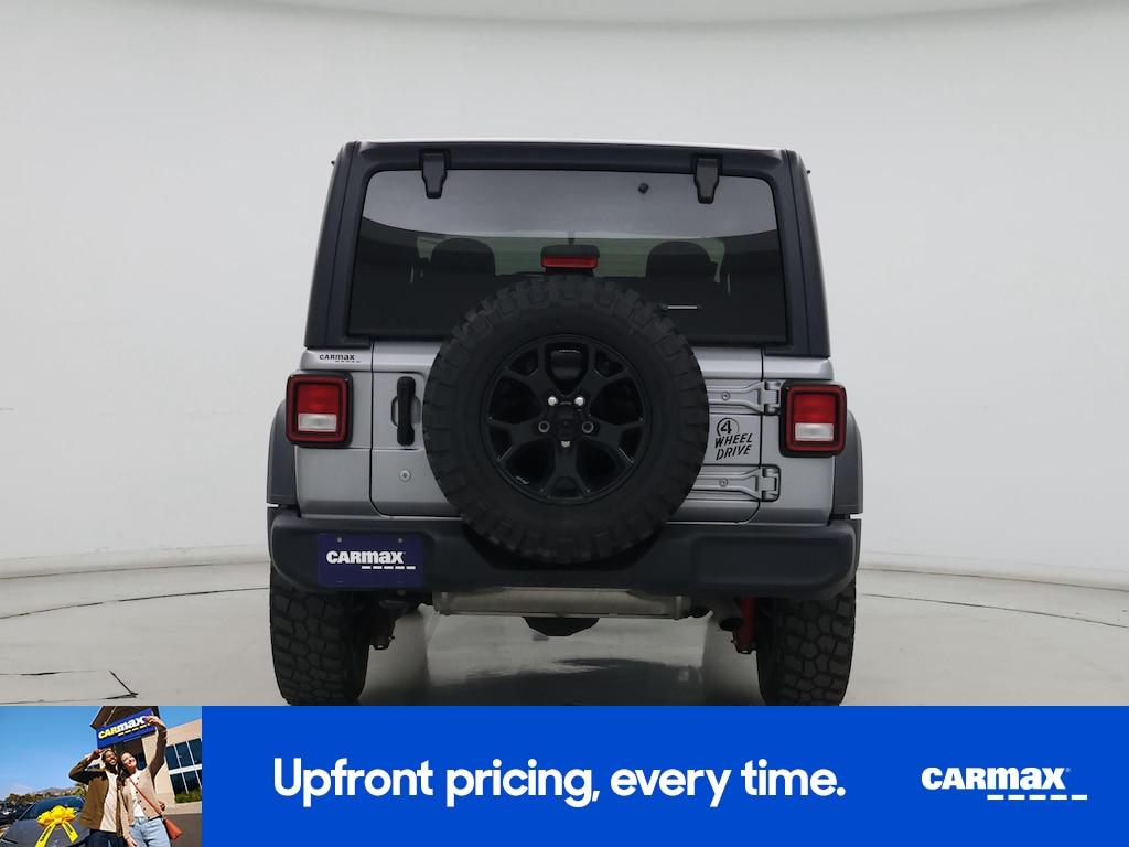 used 2021 Jeep Wrangler car, priced at $27,998