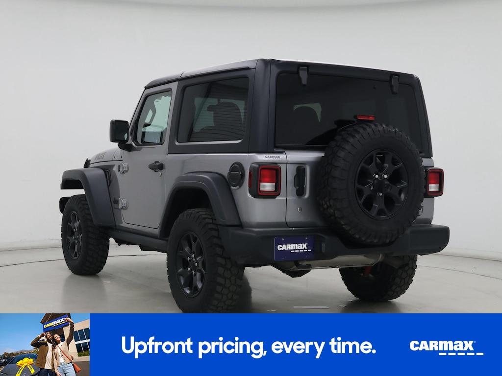 used 2021 Jeep Wrangler car, priced at $27,998