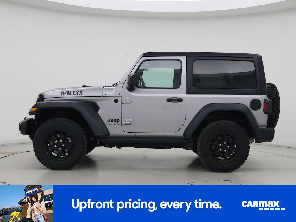 used 2021 Jeep Wrangler car, priced at $27,998