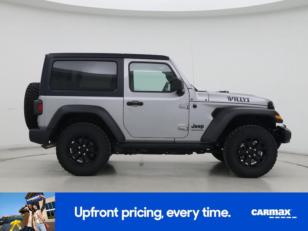 used 2021 Jeep Wrangler car, priced at $27,998