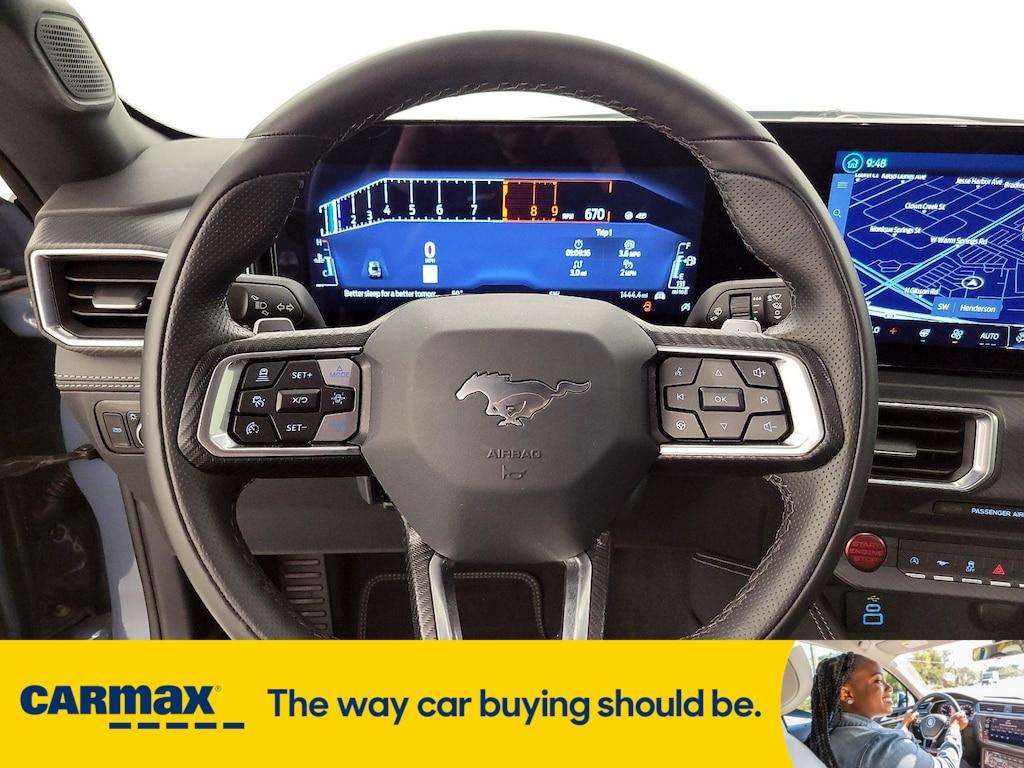 used 2024 Ford Mustang car, priced at $49,998