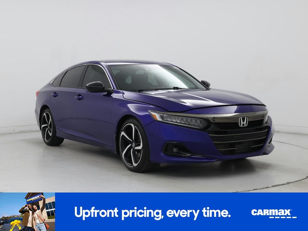 used 2021 Honda Accord car, priced at $26,998