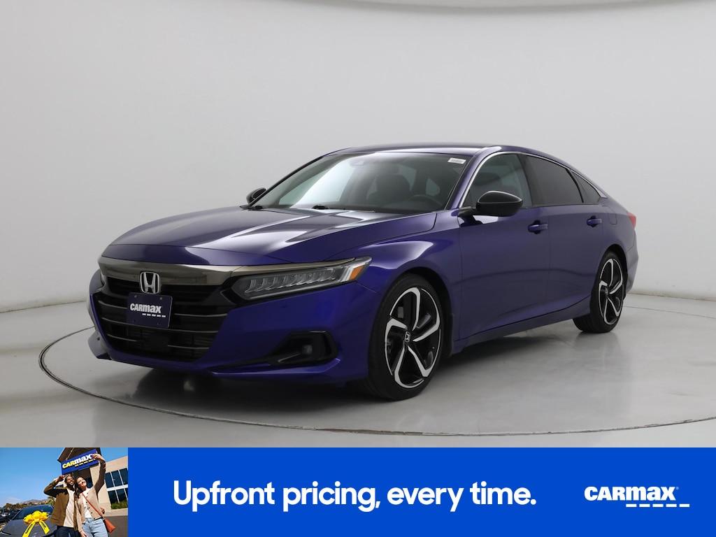 used 2021 Honda Accord car, priced at $26,998