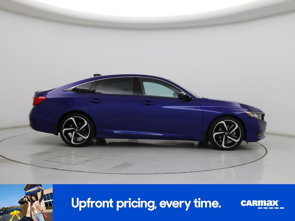 used 2021 Honda Accord car, priced at $26,998