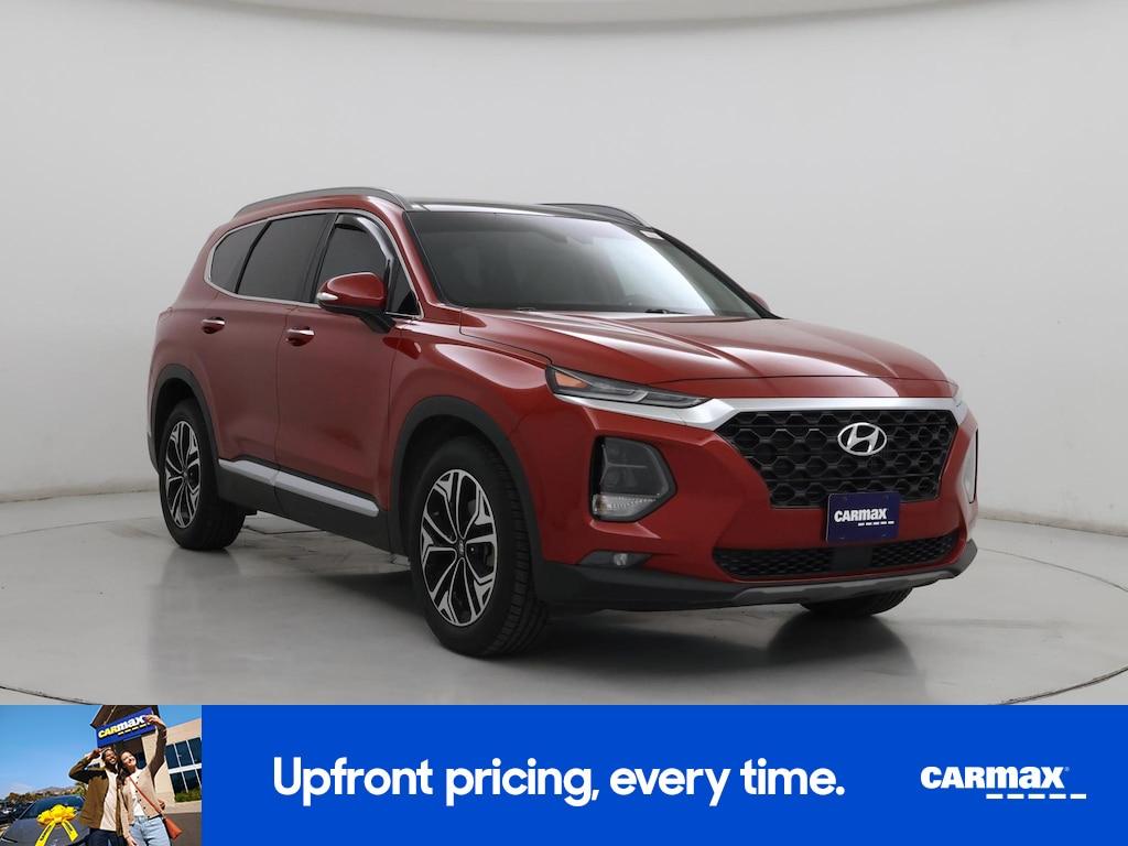 used 2019 Hyundai Santa Fe car, priced at $24,998