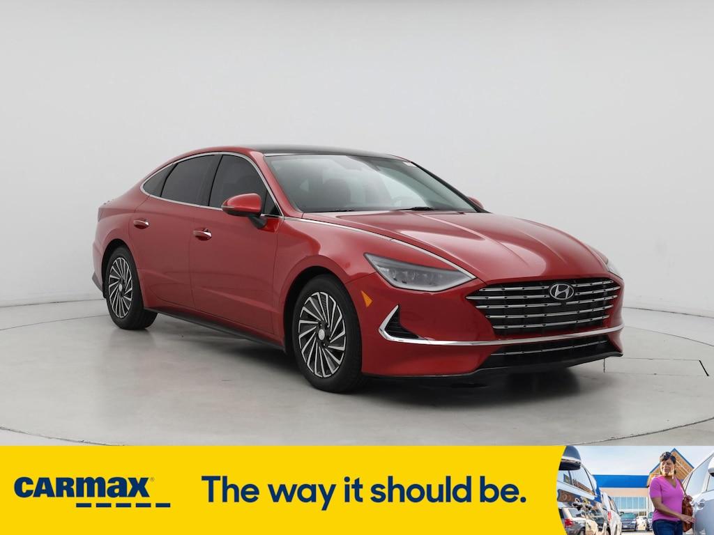 used 2021 Hyundai Sonata Hybrid car, priced at $23,998