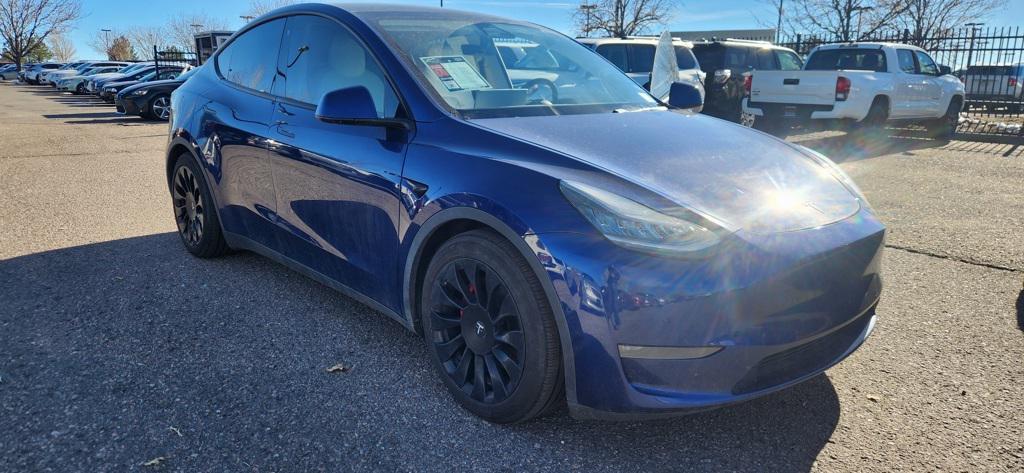 used 2020 Tesla Model Y car, priced at $23,498