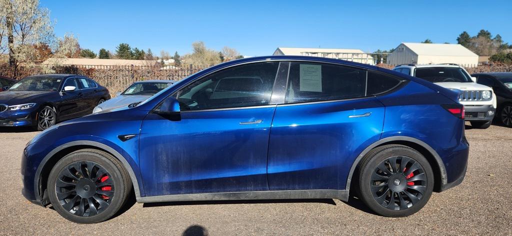 used 2020 Tesla Model Y car, priced at $23,498