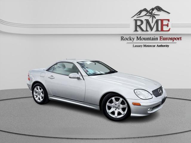 used 2001 Mercedes-Benz SLK-Class car, priced at $5,998