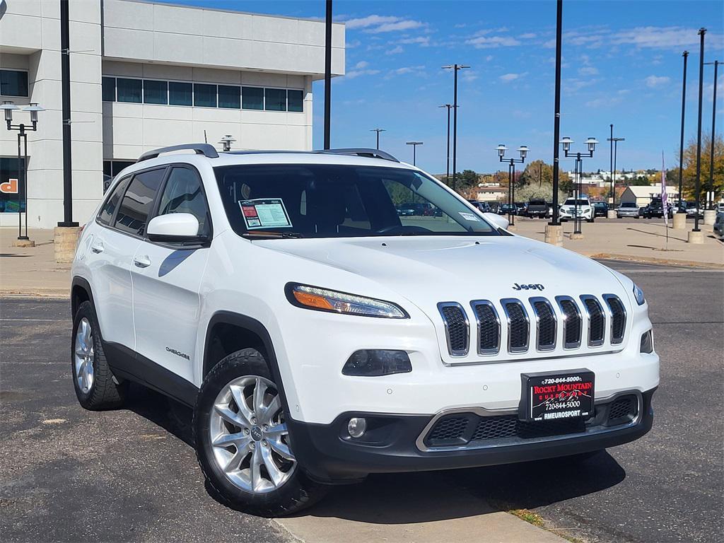 used 2016 Jeep Cherokee car, priced at $8,998