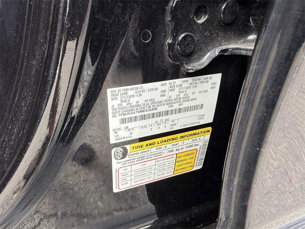 used 2021 Ford Expedition Max car, priced at $36,998