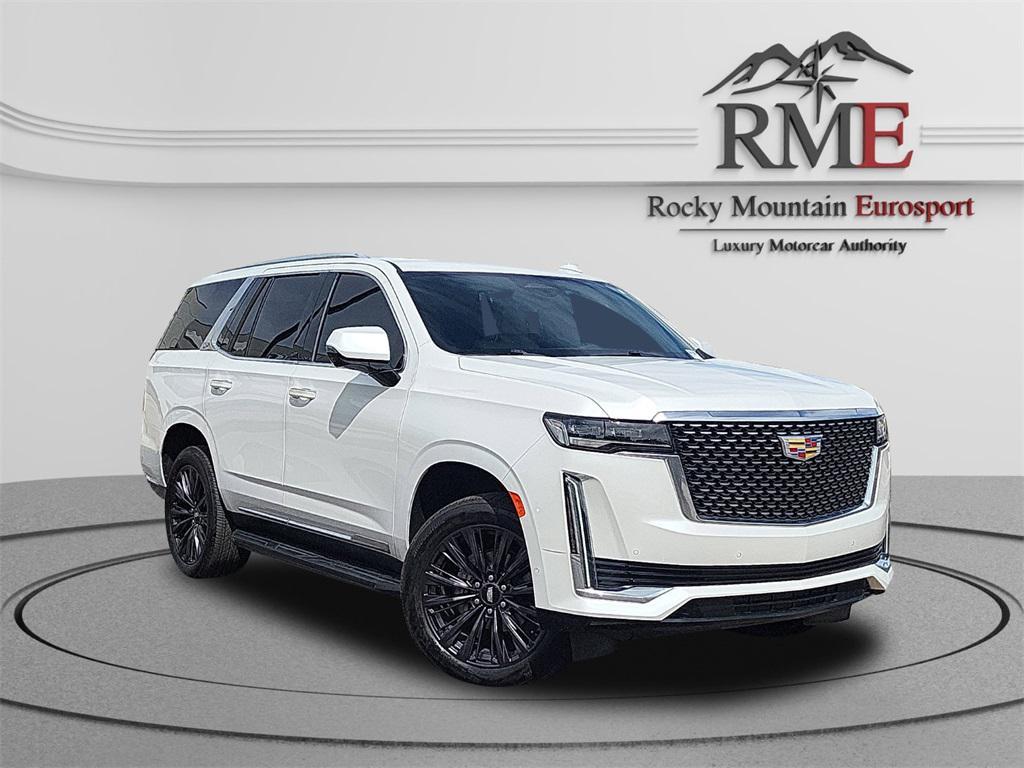 used 2021 Cadillac Escalade car, priced at $59,998