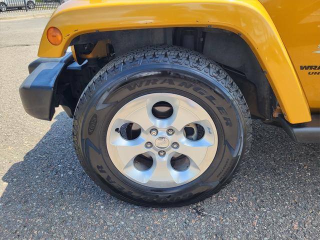 used 2014 Jeep Wrangler Unlimited car, priced at $16,898