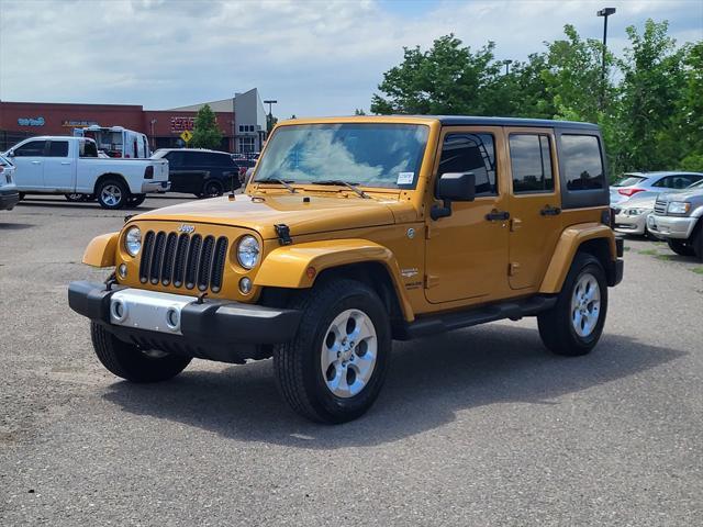 used 2014 Jeep Wrangler Unlimited car, priced at $16,898