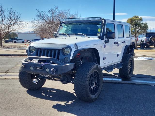 used 2015 Jeep Wrangler Unlimited car, priced at $19,998