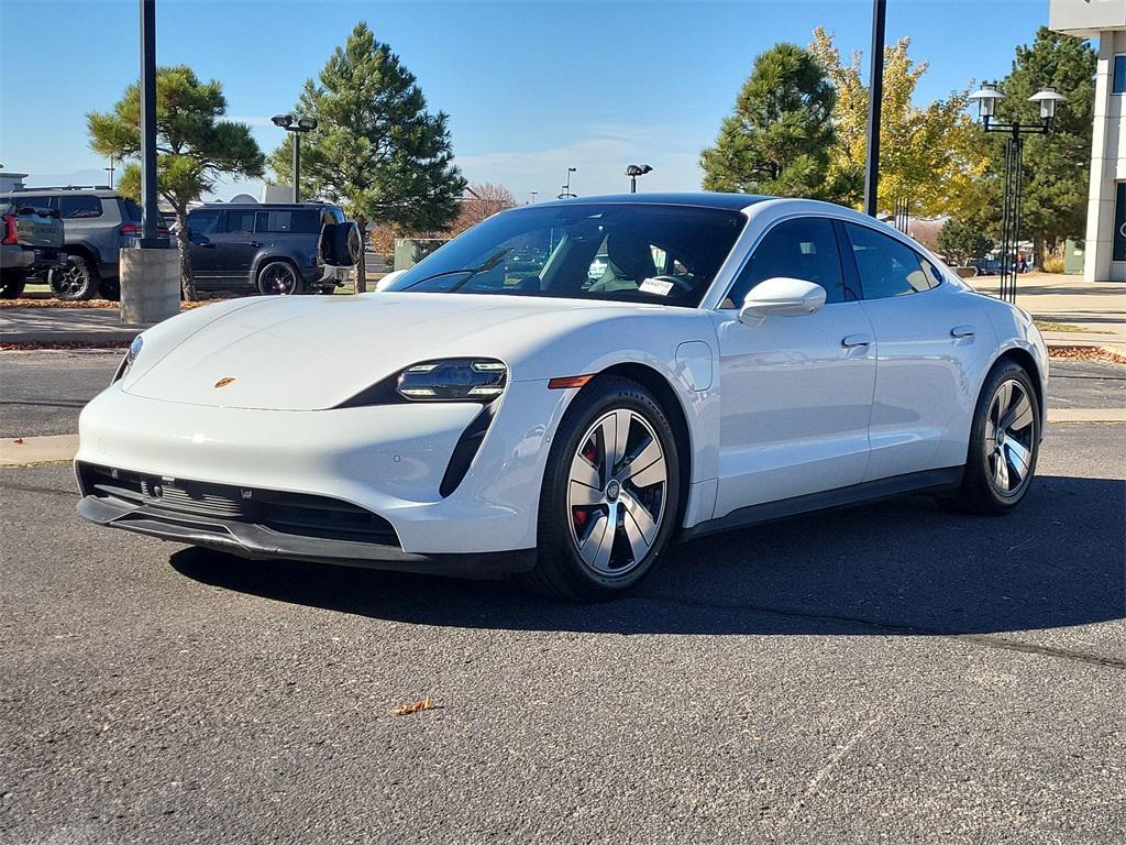 used 2022 Porsche Taycan car, priced at $68,698