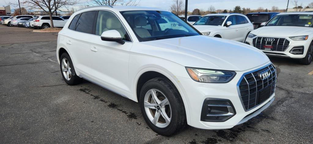 used 2021 Audi Q5 car, priced at $26,998