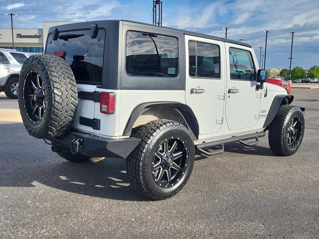 used 2015 Jeep Wrangler Unlimited car, priced at $19,498