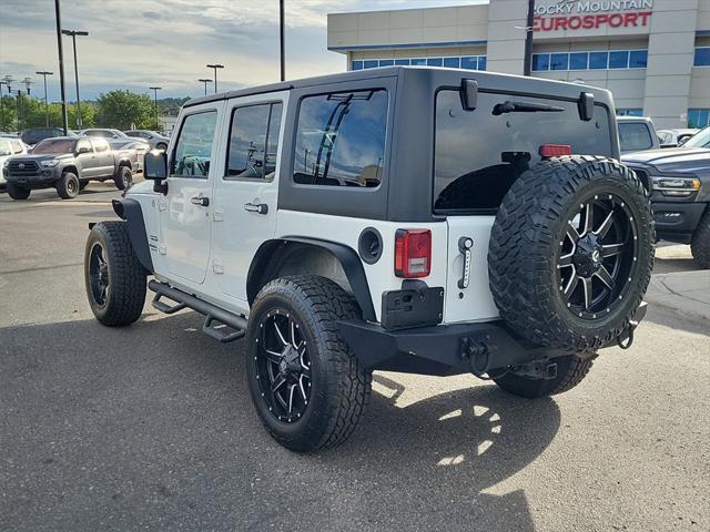 used 2015 Jeep Wrangler Unlimited car, priced at $19,498