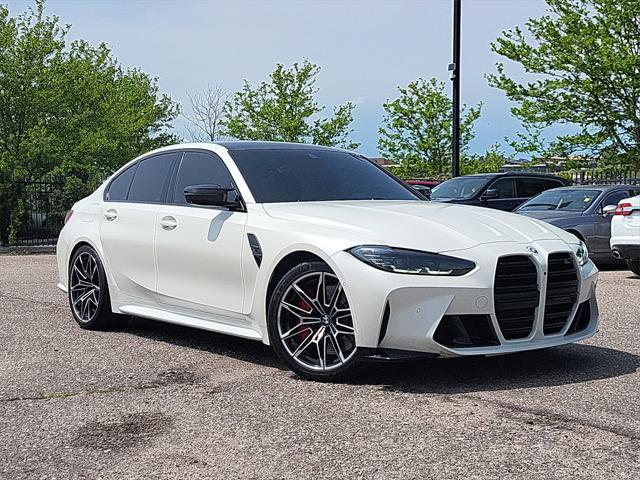 used 2022 BMW M3 car, priced at $83,599