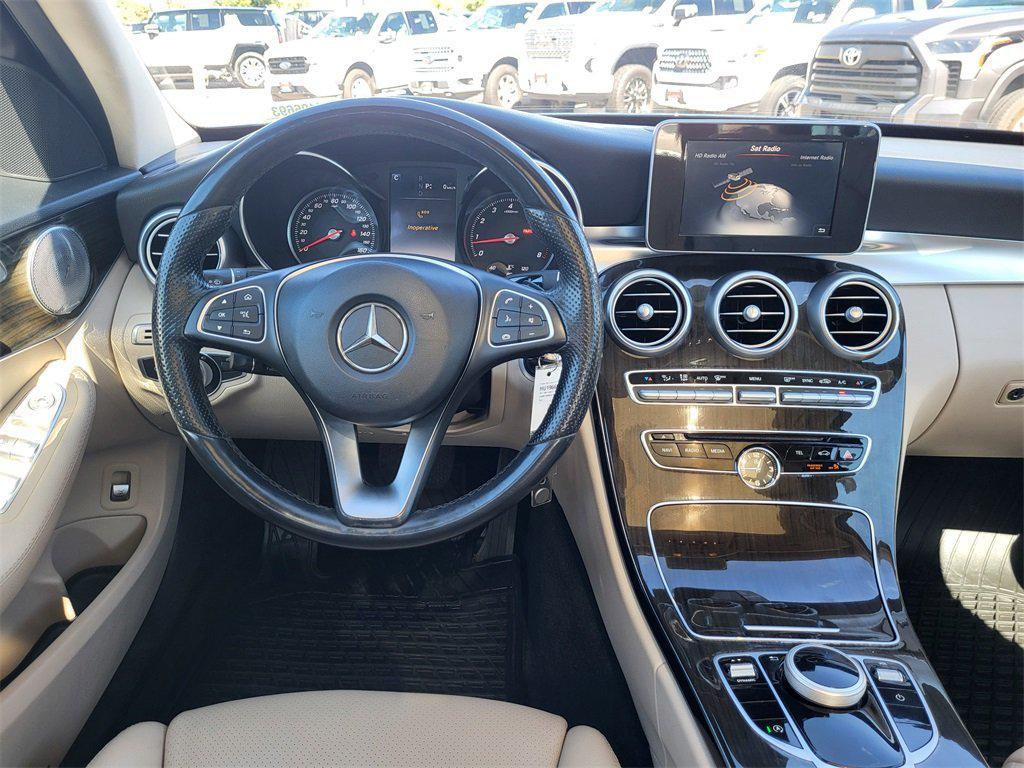 used 2017 Mercedes-Benz C-Class car, priced at $17,928