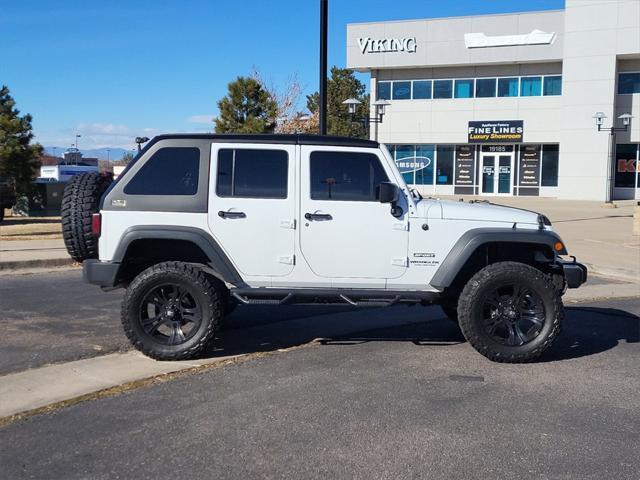 used 2015 Jeep Wrangler Unlimited car, priced at $25,599