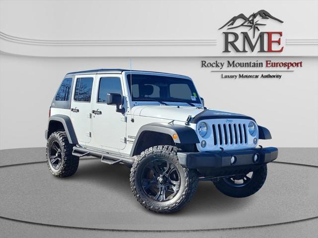 used 2015 Jeep Wrangler Unlimited car, priced at $25,599