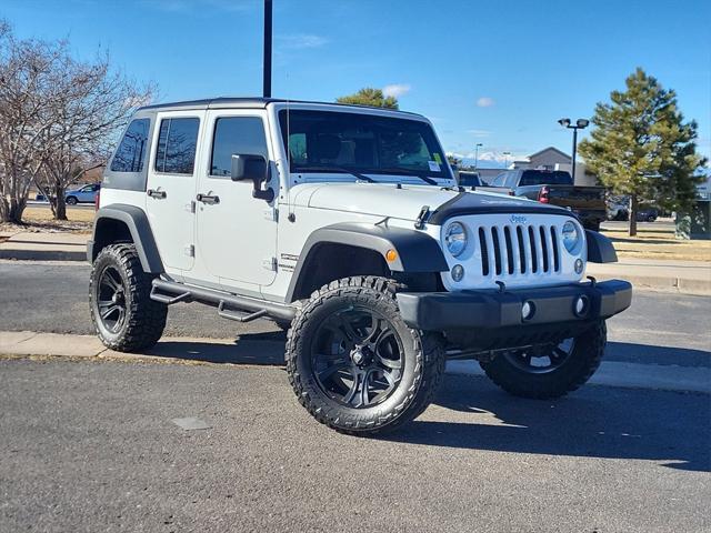 used 2015 Jeep Wrangler Unlimited car, priced at $25,599