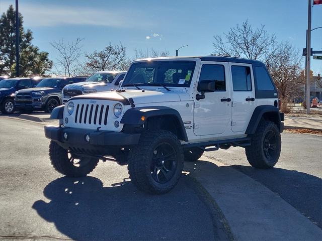 used 2015 Jeep Wrangler Unlimited car, priced at $25,599