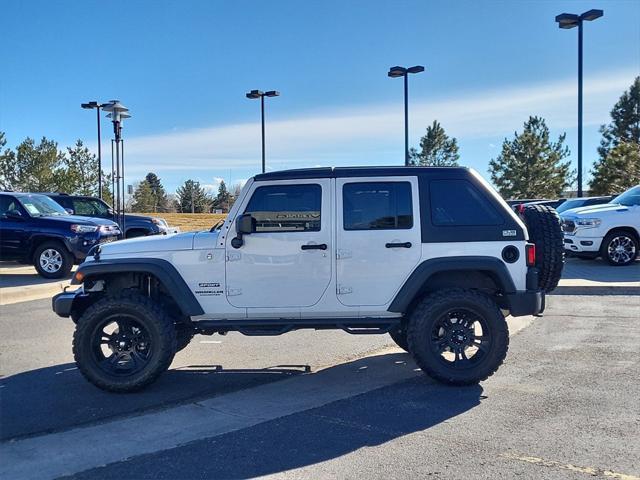 used 2015 Jeep Wrangler Unlimited car, priced at $25,599