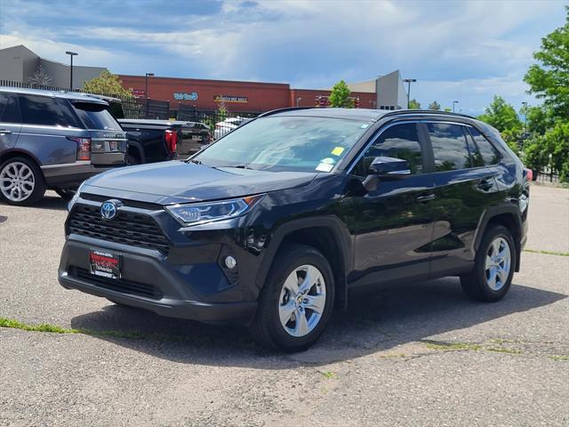 used 2021 Toyota RAV4 Hybrid car, priced at $32,099