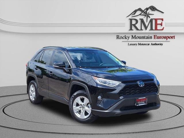 used 2021 Toyota RAV4 Hybrid car, priced at $32,099