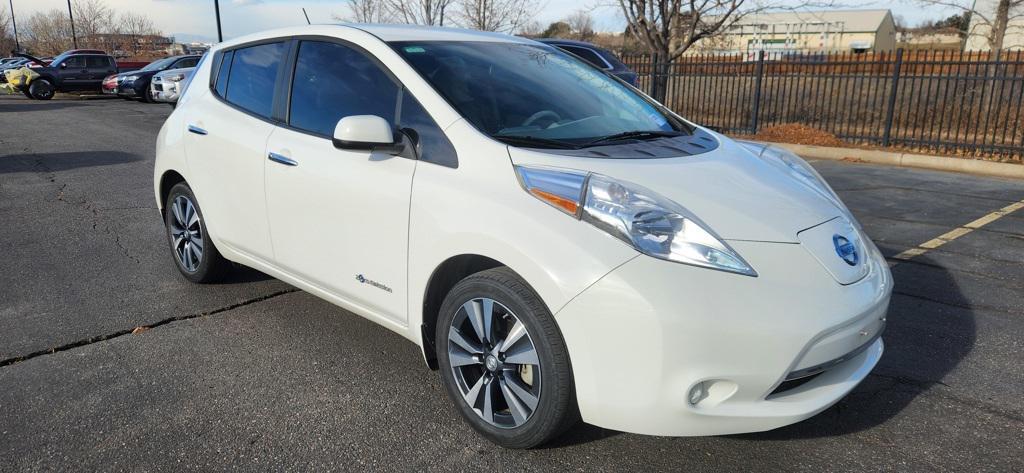 used 2015 Nissan Leaf car, priced at $8,599