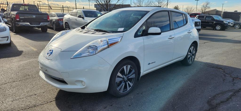 used 2015 Nissan Leaf car, priced at $8,599