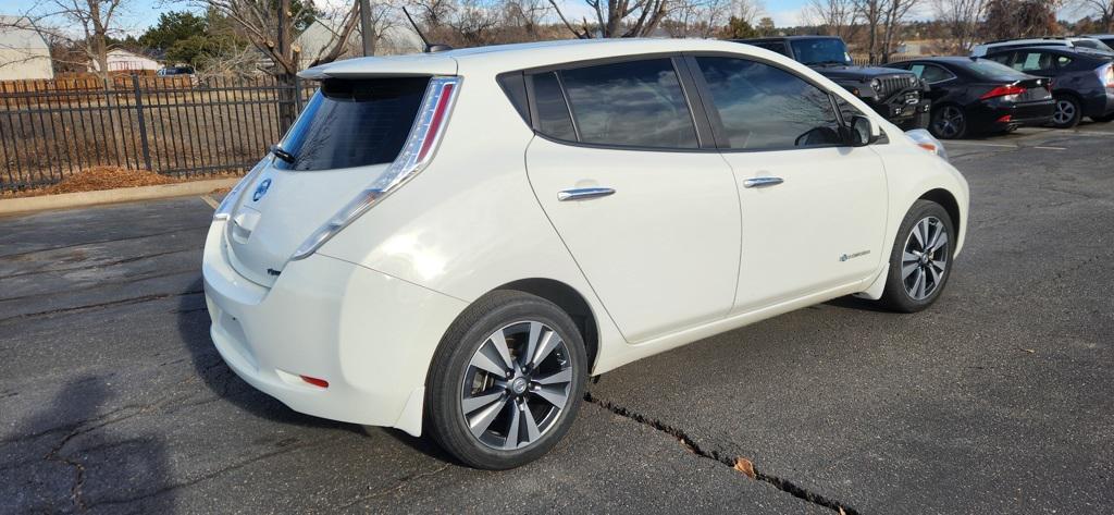 used 2015 Nissan Leaf car, priced at $8,599