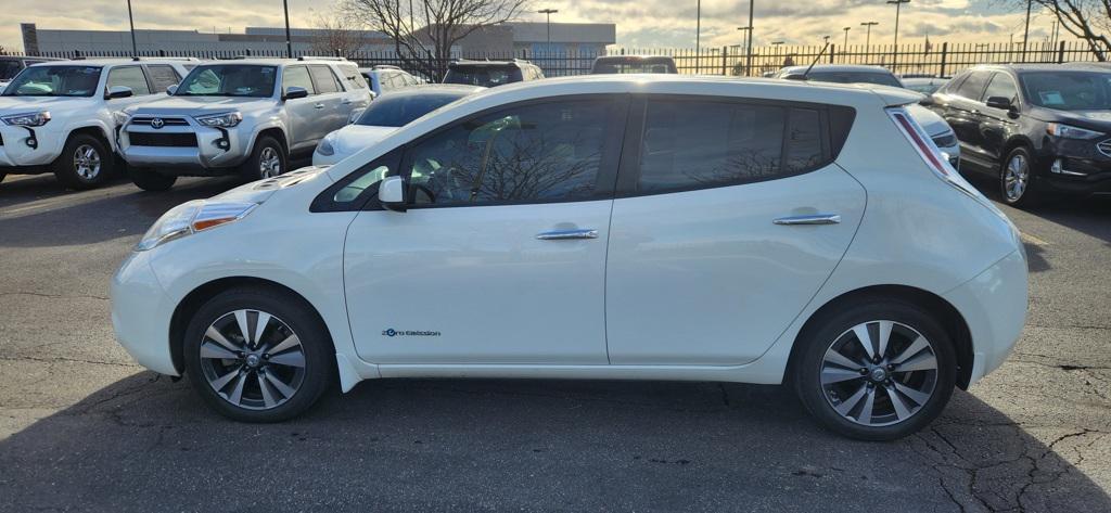 used 2015 Nissan Leaf car, priced at $8,599