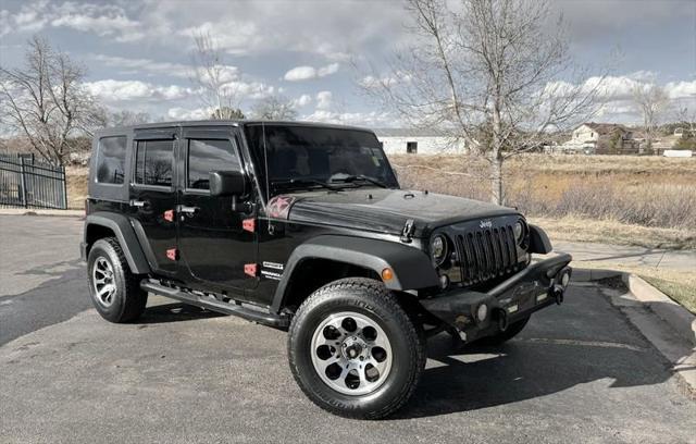 used 2016 Jeep Wrangler Unlimited car, priced at $19,998