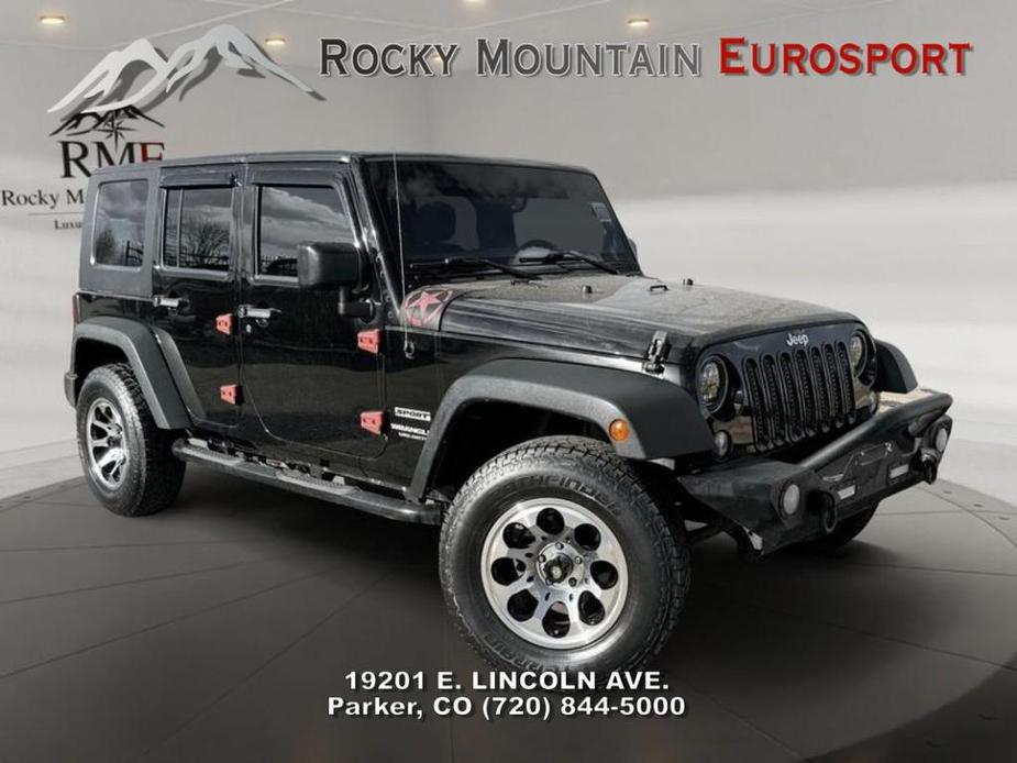 used 2016 Jeep Wrangler Unlimited car, priced at $19,898