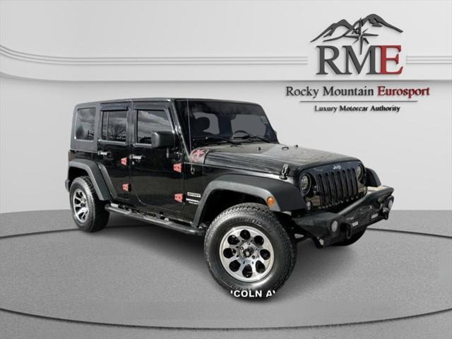 used 2016 Jeep Wrangler Unlimited car, priced at $19,998