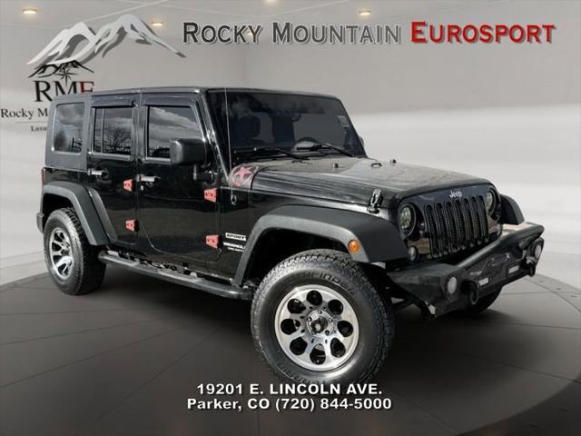 used 2016 Jeep Wrangler Unlimited car, priced at $18,998