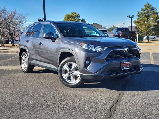 used 2021 Toyota RAV4 car, priced at $28,998