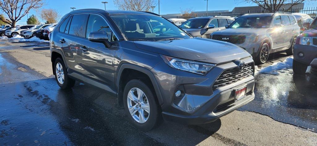 used 2021 Toyota RAV4 car, priced at $30,599