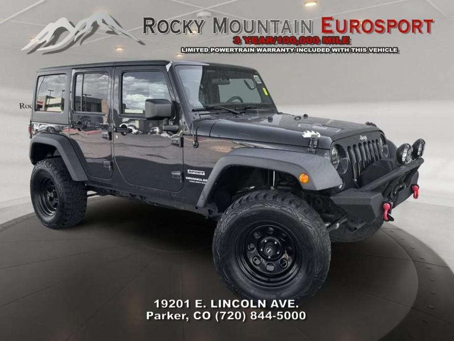 used 2017 Jeep Wrangler Unlimited car, priced at $23,498