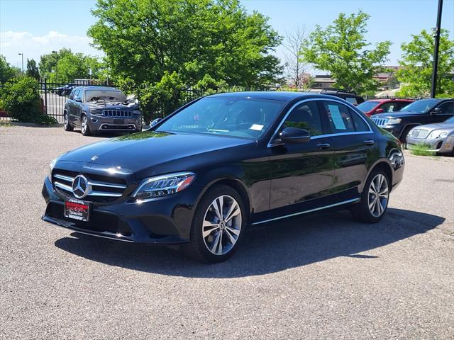 used 2021 Mercedes-Benz C-Class car, priced at $29,099