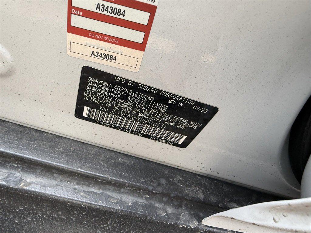 used 2023 Subaru WRX car, priced at $27,599