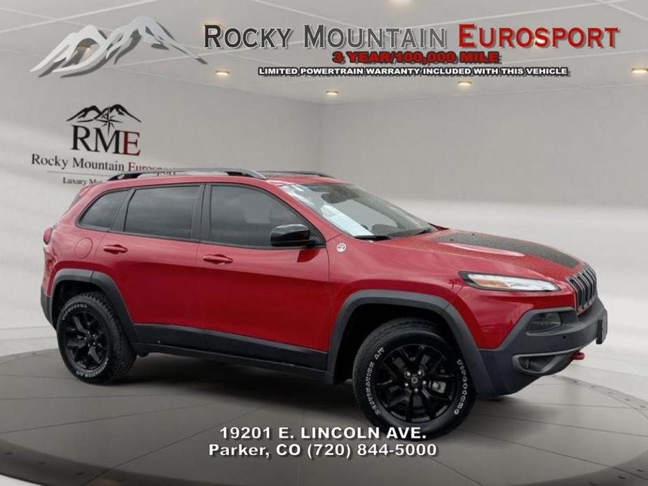 used 2018 Jeep Cherokee car, priced at $20,599