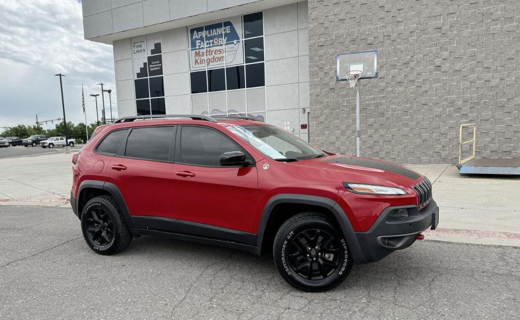 used 2018 Jeep Cherokee car, priced at $20,599